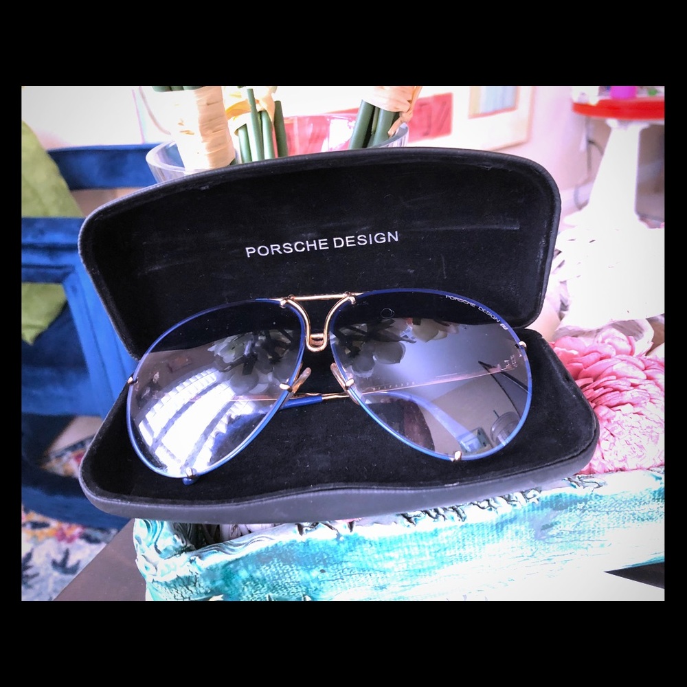 PORSCHE SUNGLASSES WITH THE CASE